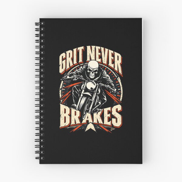 Item preview, Grit Never Brakes designed and sold by Island Pace Design.