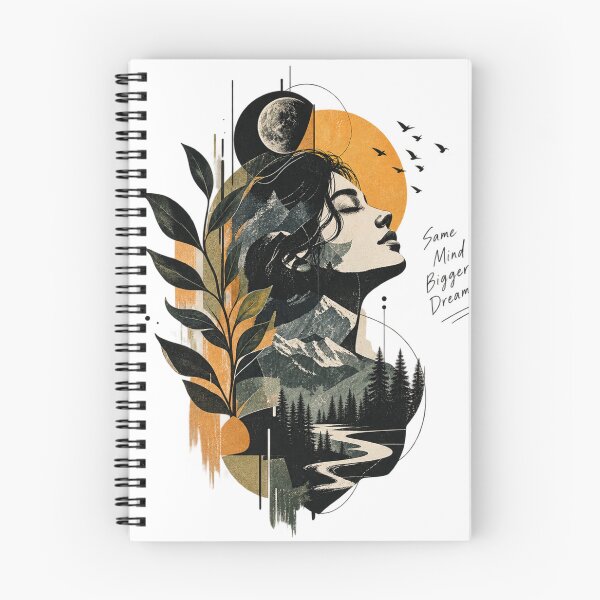 Item preview, Inner Wild – Surreal Woman & Nature Double Exposure Abstract Art designed and sold by KenjiSano.