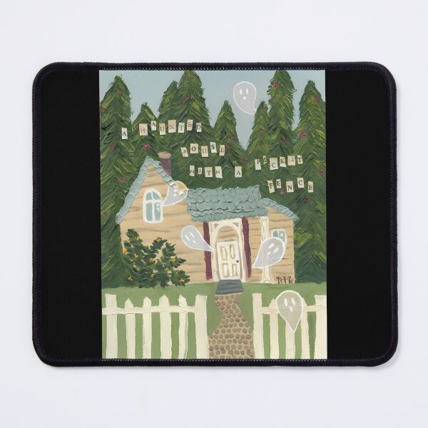 Item preview, Phoebe Bridgers Haunted House With A Picket Fence Poster Painting designed and sold by varviljpelreda.