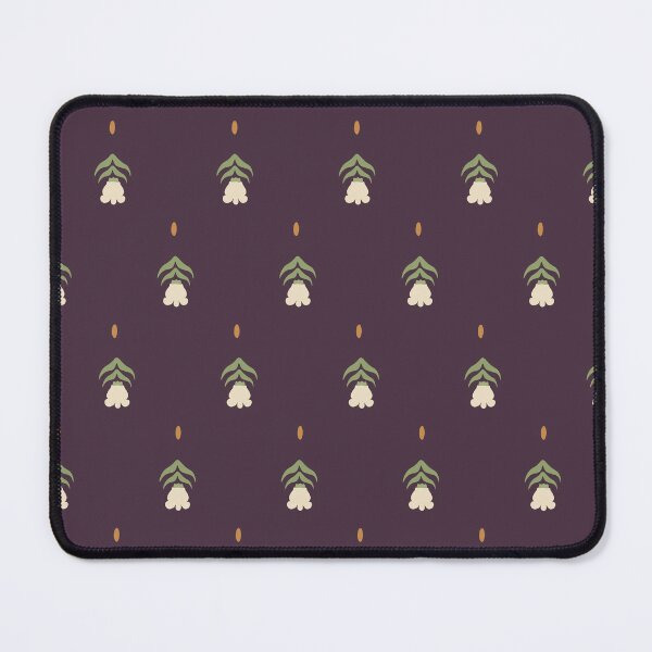 Item preview, Thai Crown Flower Mini Toss – Smoked Plum Dark Floral Pattern designed and sold by NATHA PALETTE.