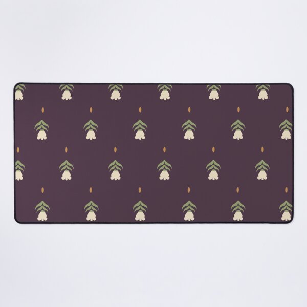 Item preview, Thai Crown Flower Mini Toss – Smoked Plum Dark Floral Pattern designed and sold by NATHA PALETTE.