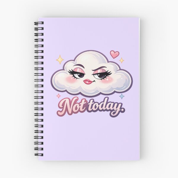 Item preview, Not Today – Cute Pastel Cloud Cartoon   designed and sold by Sommium .