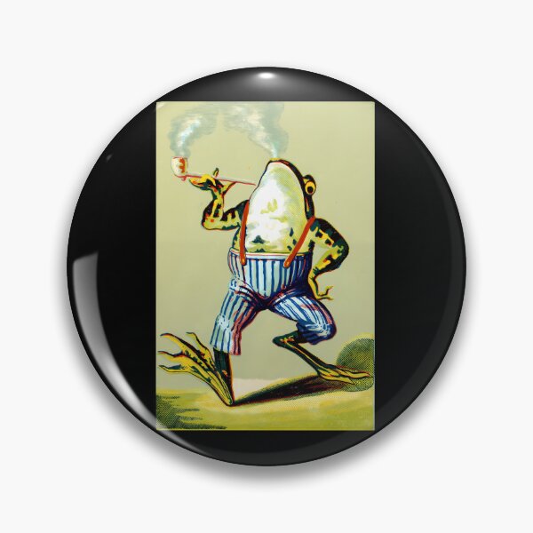 Item preview, Pipe Smoking Frog designed and sold by basherpwols.