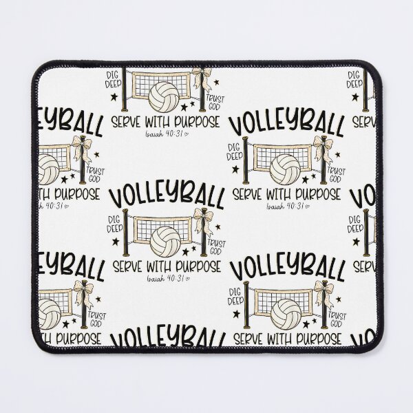 Item preview, Christian Volleyball Serve With Purpose Game Day Mom Girl designed and sold by Trippy-Toad.