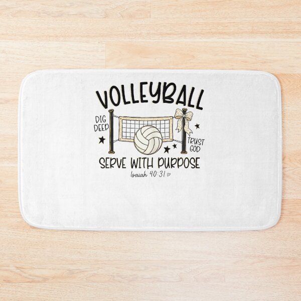 Item preview, Christian Volleyball Serve With Purpose Game Day Mom Girl designed and sold by Trippy-Toad.