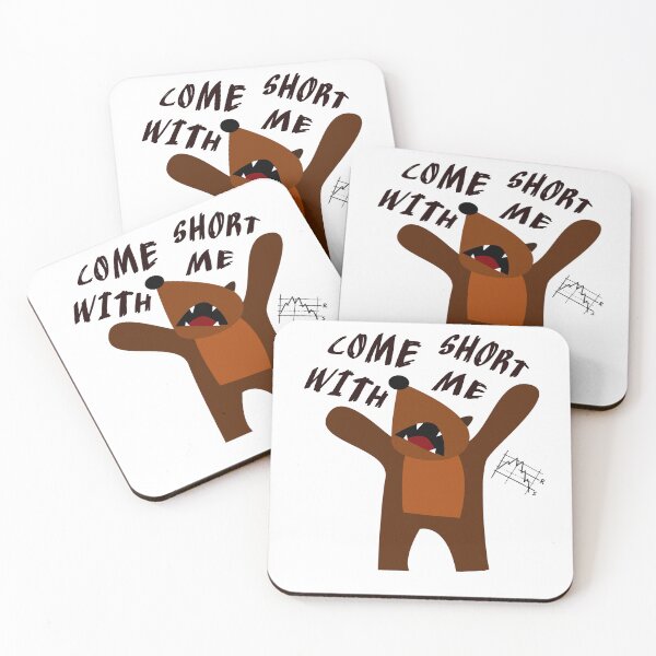 Item preview, Come Short With Me Comedic Bear Market Investor Joke designed and sold by miffd.