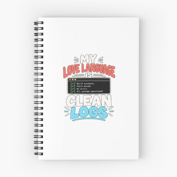 Item preview, My Love Language Is Clean Logs designed and sold by AzizLab.