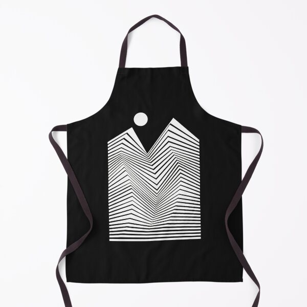 Item preview, Abstract Geometric Mountain Line Art designed and sold by YarningsandYear.