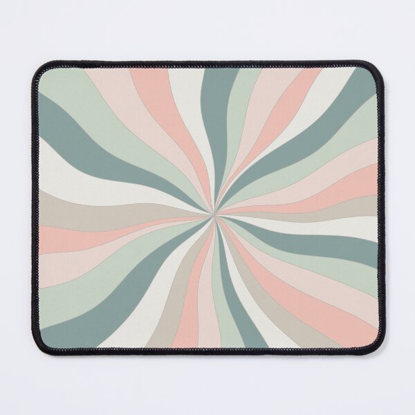 Item preview, Pastel Abstract Radial Waves Pattern designed and sold by IriArt-Designs.
