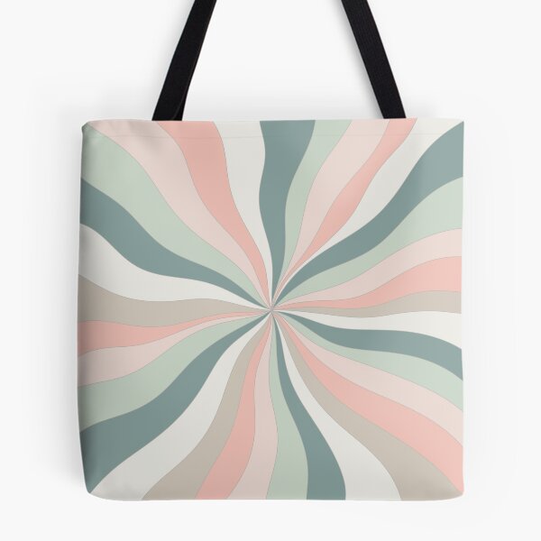 Item preview, Pastel Abstract Radial Waves Pattern designed and sold by IriArt-Designs.