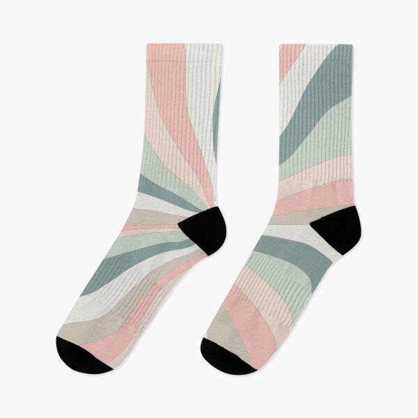 Item preview, Pastel Abstract Radial Waves Pattern designed and sold by IriArt-Designs.