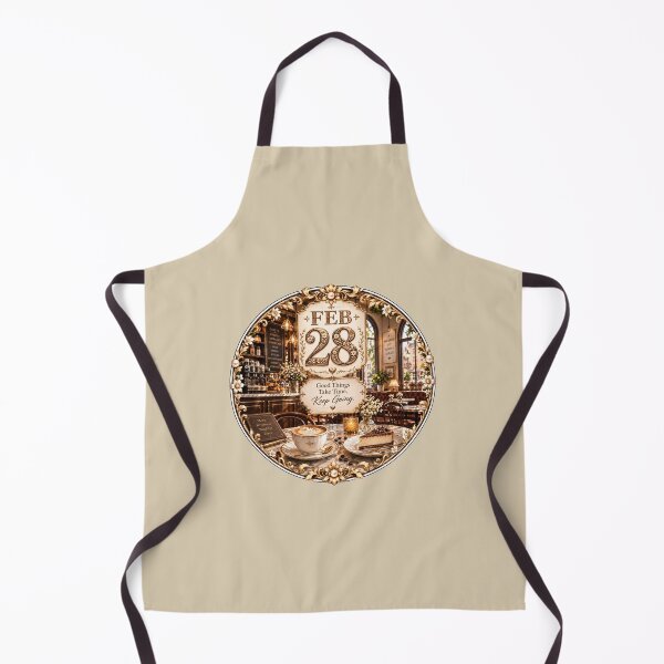 Item preview, February 28 Cozy Café Birthday Design designed and sold by LunaMoments.