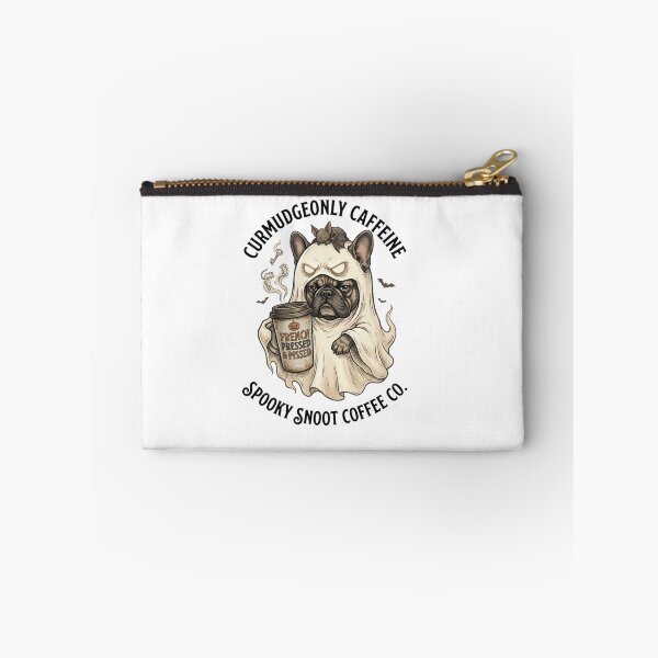 Item preview, Grumpy Ghost French Bulldog - Funny Halloween Coffee Dog designed and sold by designwiss.