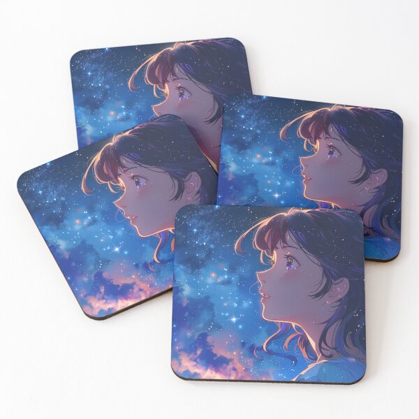 Item preview, Eyes Full of Stars | Dreamy Anime Girl designed and sold by bella-rosa87.