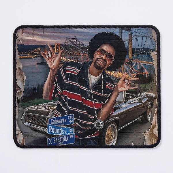 Item preview, Mac Dre designed and sold by Sharma International.