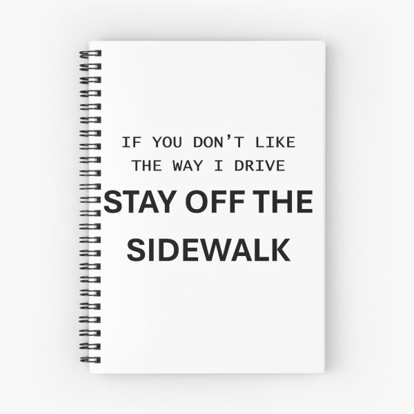 Item preview, Stay Off The Sidewalk designed and sold by Atlantapig.