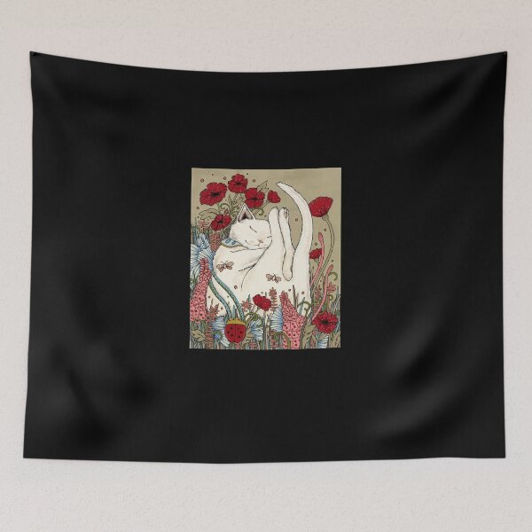 Item preview, Poppies And Ladybug designed and sold by huretozseide.