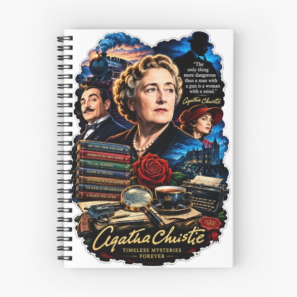 Item preview, Agatha Christie designed and sold by AlfredoBela.