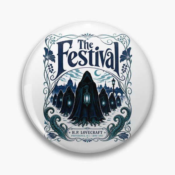Item preview, H.P. Lovecraft The Festival Midnight Procession designed and sold by Fenay Designs.