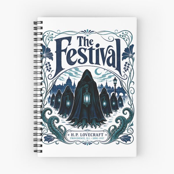 Item preview, H.P. Lovecraft The Festival Midnight Procession designed and sold by Fenay Designs.