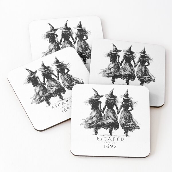 Item preview, Escaped Since 1692 Spooky Witch Trick Or Treat Halloween designed and sold by Trippy-Toad.