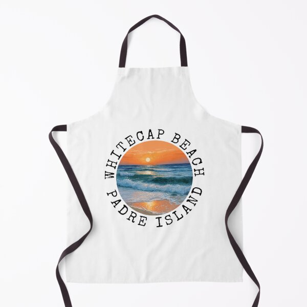 Item preview, Whitecap Beach - Padre Island (with Black Lettering) designed and sold by VelvetRoom.