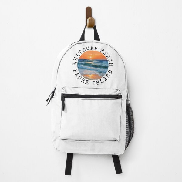 Item preview, Whitecap Beach - Padre Island (with Black Lettering) designed and sold by VelvetRoom.