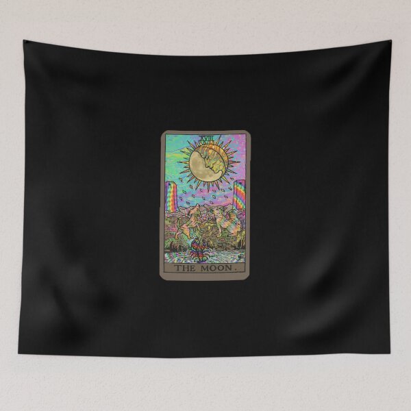 Item preview, Psychadelic Tarot- The Moon designed and sold by burgeetgoud.