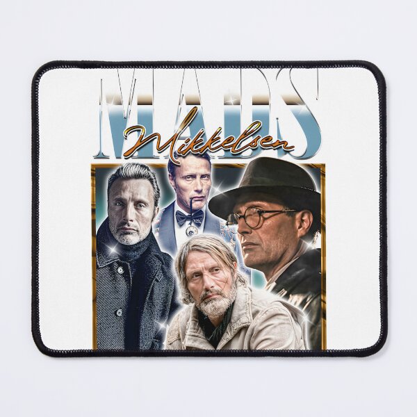 Item preview, Mads Mikkelsen Retro Vibe Graphic Design | ⭐⭐⭐⭐⭐ Best Seller designed and sold by Inari Nofox.