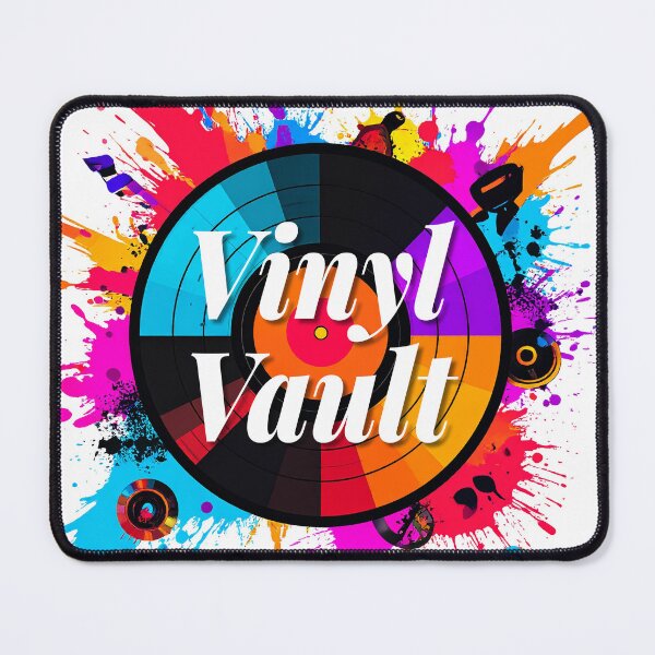 Item preview, Vinyl Vault | Colourful Retro Record Art | Pop Art Vinyl LP Design designed and sold by dj-illustration.