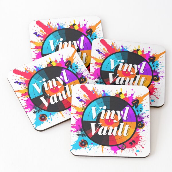 Item preview, Vinyl Vault | Colourful Retro Record Art | Pop Art Vinyl LP Design designed and sold by dj-illustration.