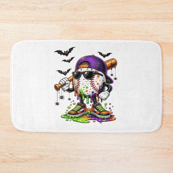 Item preview, Halloween Drip Baseball Lifestyle Mascot Funny Boys Kids Tee designed and sold by Trippy-Toad.
