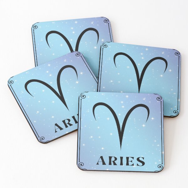 Item preview, Mystical Aries Zodiac Sign Celestial Astrology Design designed and sold by S-and-W-4ever.