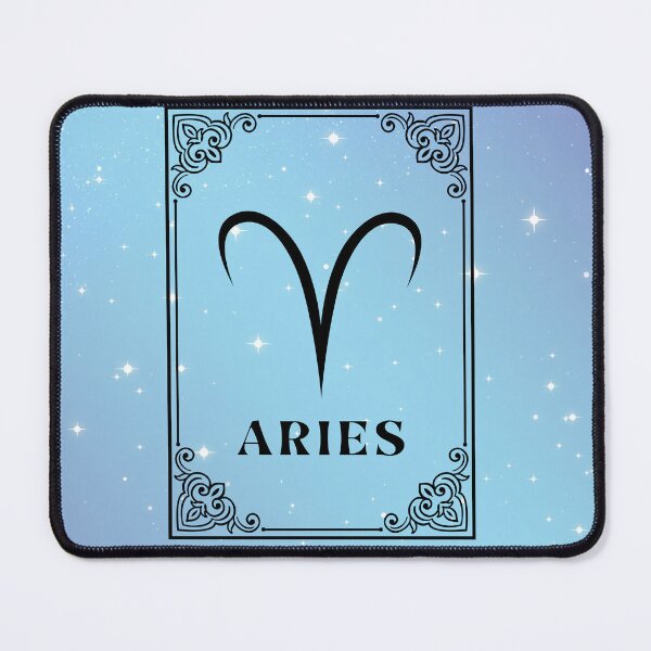 Item preview, Mystical Aries Zodiac Sign Celestial Astrology Design designed and sold by S-and-W-4ever.