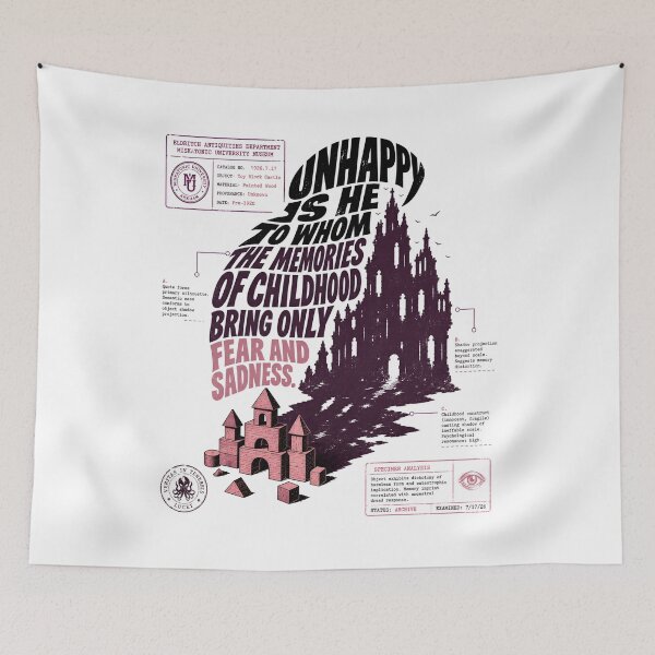 Item preview, H.P. Lovecraft Childhood Memory Museum File designed and sold by Fenay Designs.