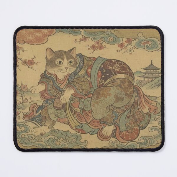 Item preview, Cat Shunga Japanese Style #3 designed and sold by NickWhittleArt.