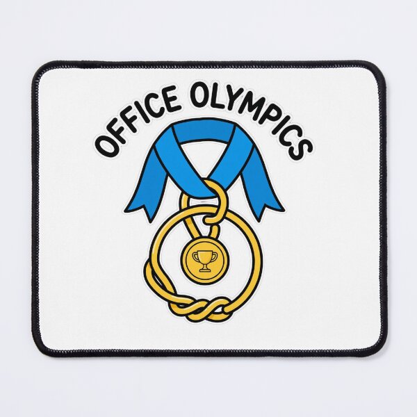 Item preview, Office Humor - Office Olympics designed and sold by GeeklyShirts.