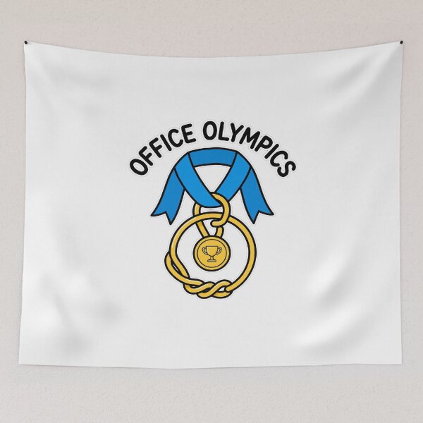 Item preview, Office Humor - Office Olympics designed and sold by GeeklyShirts.
