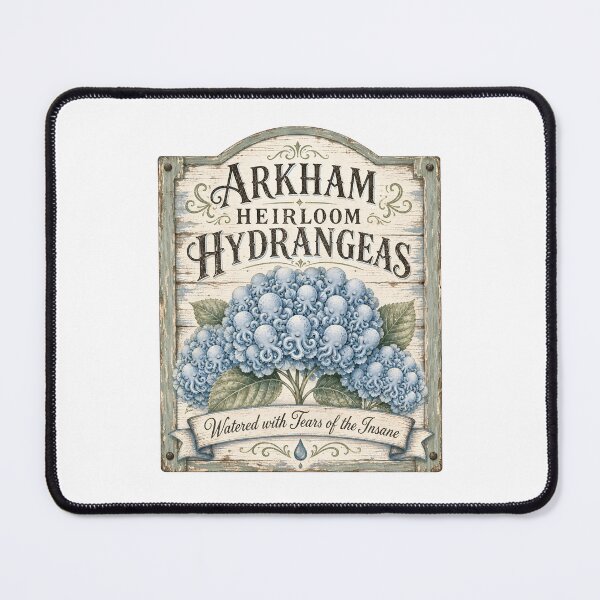 Item preview, H.P. Lovecraft Arkham Heirloom Hydrangeas designed and sold by Fenay Designs.