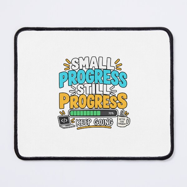 Item preview, Small Progress Still Progress Programmer Design designed and sold by AzizLab.