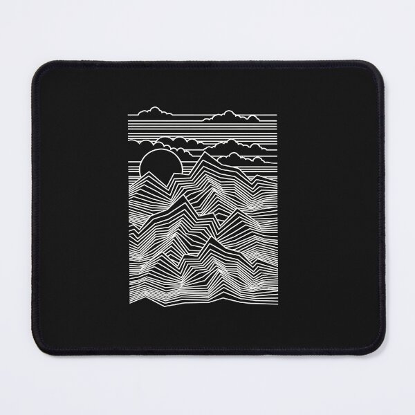 Item preview, Minimalist Mountain Range Line Art Sun Clouds designed and sold by ruddenlrpruit.