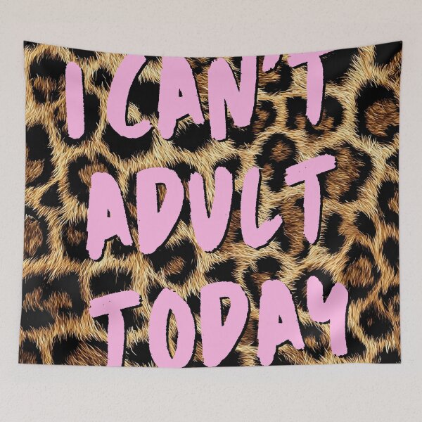 Item preview, I Cant Adult Today Funny Quote designed and sold by jianina-alondra.