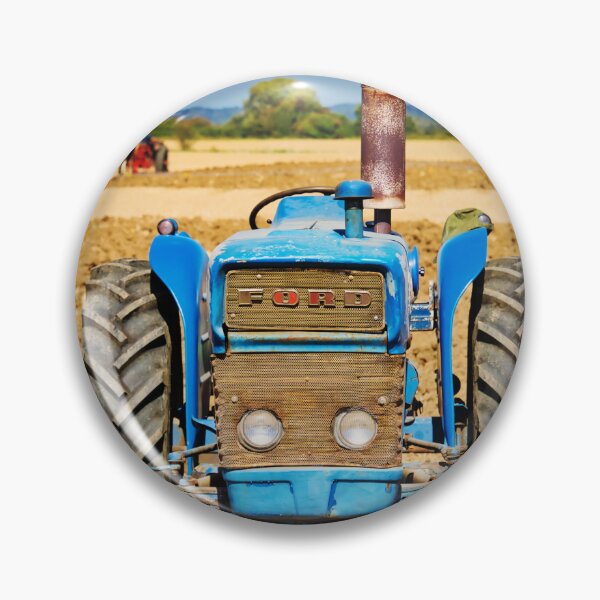 Item preview,  Blue Vintage Tractor designed and sold by JEZ22.