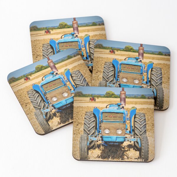 Item preview,  Blue Vintage Tractor designed and sold by JEZ22.