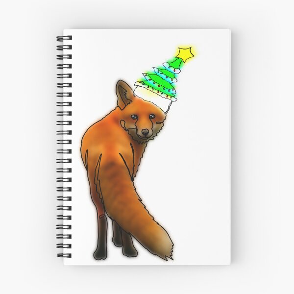 Item preview, Hazel the Fox in a tree hat - animalzinhats  designed and sold by Ashley’sAnimalz.