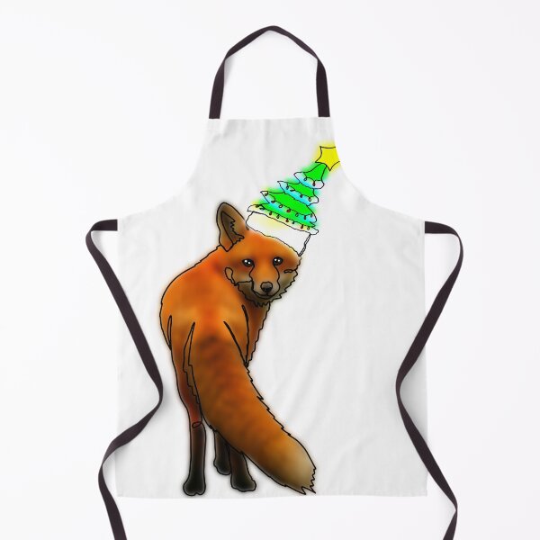 Item preview, Hazel the Fox in a tree hat - animalzinhats designed and sold by Ashley’sAnimalz.