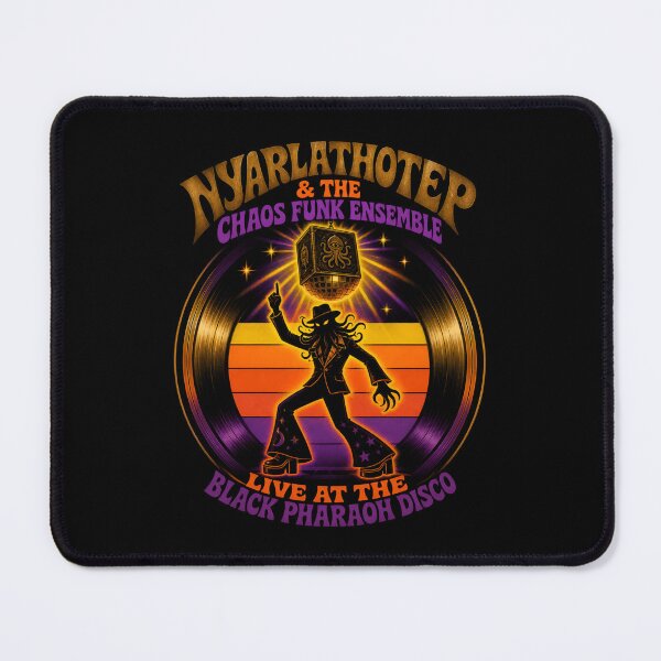 Item preview, H.P. Lovecraft Nyarlathotep Chaos Funk Disco designed and sold by Fenay Designs.