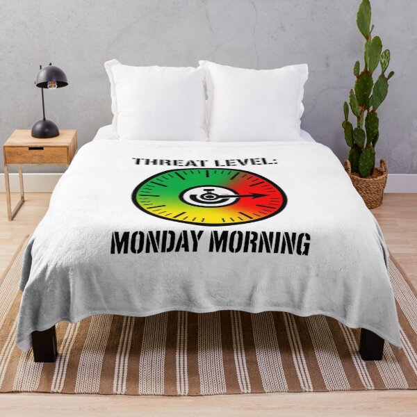 Item preview, Office Humor - Threat Level designed and sold by GeeklyShirts.