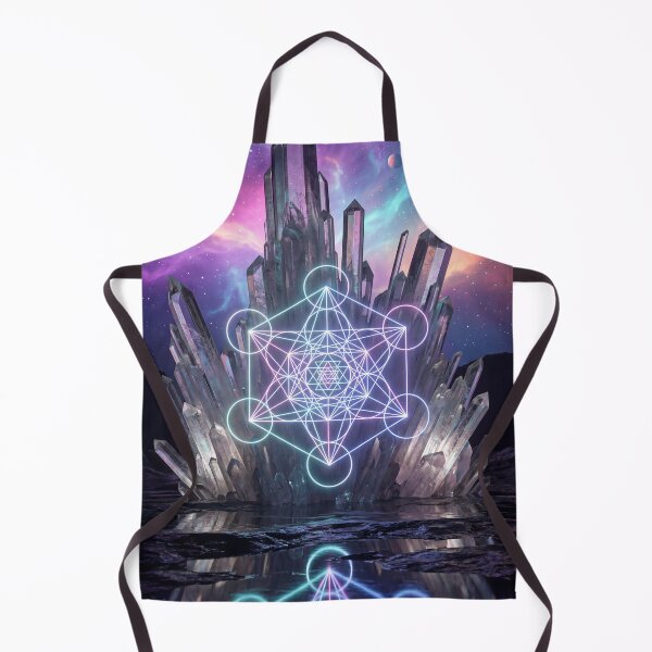 Item preview, Glowing Metatron's Cube Cosmic Crystal Landscape | Monkeybusiness designed and sold by monkeybusiness.pt.