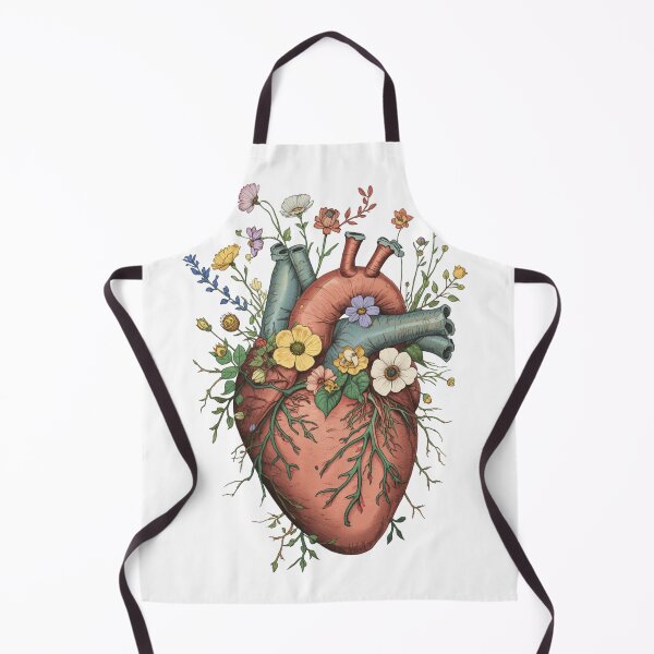 Item preview, Anatomical Flower Heart designed and sold by catcurio.